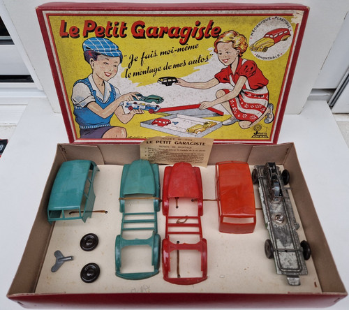 Rare coffret garagiste jouet