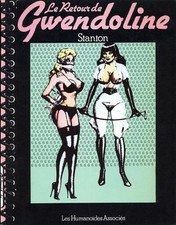 EO Les aventures de Gwendoline 3 Le Retour de Gwendoline + poster (TBE)