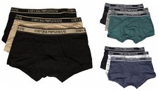EMPORIO ARMANI boxer homme pack 3 pièces tripack coton stretch élastique visible