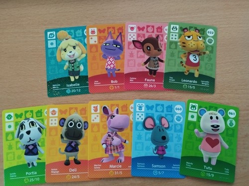 Animal crossing série - animal, 1