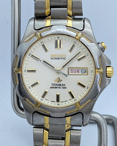 Seiko kinetic titanium sports - seiko,
