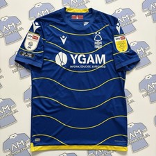 Match Worn Ryan Yates 2020/2021 Nottingham Forest FC Away Shirt Special Sponsor
