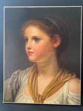 Ancienne huile sur toile