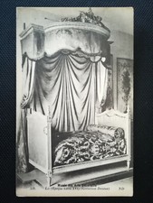 Old postcard Museum of Decorative Arts - bed - Louis XVI era