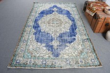 Grand tapis vintage 5,9 x 9,5
