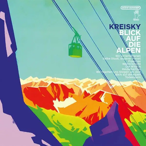 Kreisky blick auf die alpen - blick,