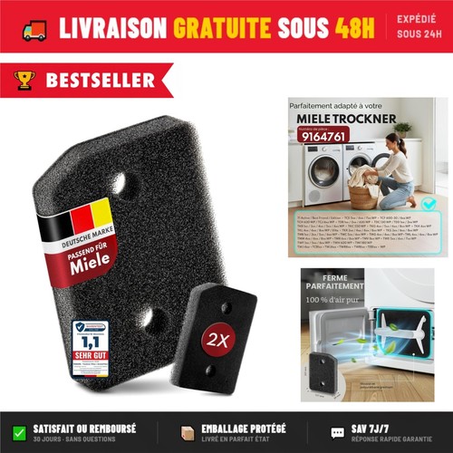 Filtre sèche linge miele - sèche-linge,