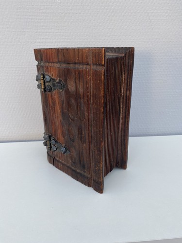 Boîte livre bois - boîte,