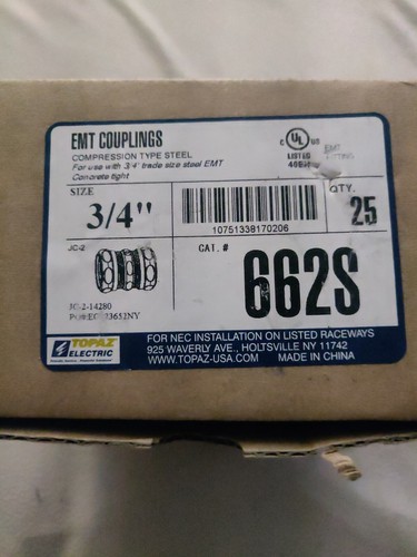 Box pcs topaz 662s emt - pcs,