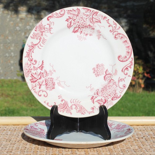 Paire assiettes plates en - paire,