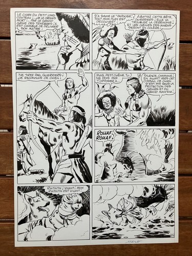 Planche originale marcello - originale, /