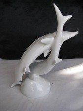 Hungarian Ceramic Sturgeon Couple