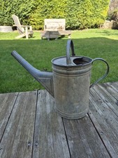 Ancien Arrosoir zinc galva