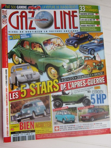 Gazoline 212 citroen - n°, 212/citroen