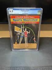 CGC 6.5 Newsstand Edition Sports Illustrated-12 Foot Hoop-Dec 4 1967