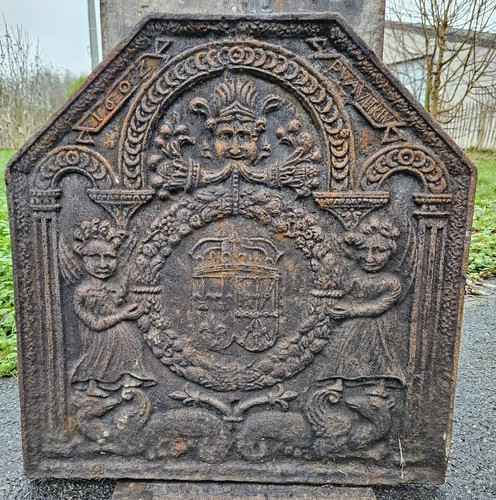 Cm plaque cheminée - 65,