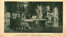 Document ancien voyage royal au Congo Belge 1928 issu de magazine