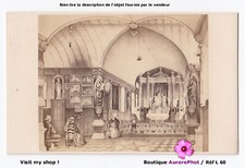HONFLEUR, INTÉRIEUR CHAPELLE NOTRE-DAME DE GRÂCE, RELIGION, CDV NORMANDIE  -L60