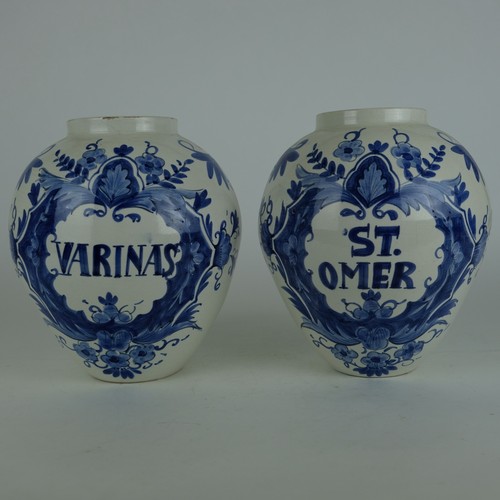 Vases bleu delft pots - bleu,
