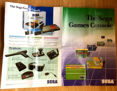 Poster officiel sega master - poster,