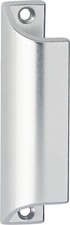 Poignée porte-fenêtre aileron profilée 430 HOPPE L.90 mm - Alu anodisé argent F1