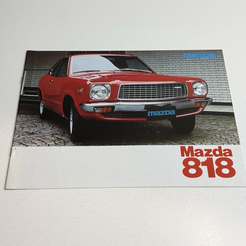 Mazda 818 12p brochure - 818,
