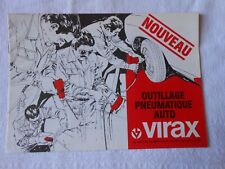 OLD CATALOGUE AIR TOOLS AUTO VIRAX 1976