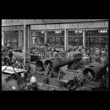 Photo T.000425 SOCIÉTÉ FRANCO-BELGE LA CROYÈRE CHAUDRONNERIE CHEMINS DE FER