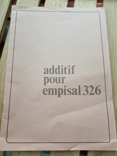 Additif empisal knitmaster - empisal,