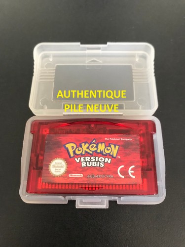 Pokemon version rubis game boy - pokemon,
