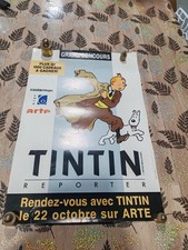 Affiche Publicitaire Grand Concours Tintin Arte Casterman  40x60 Cm