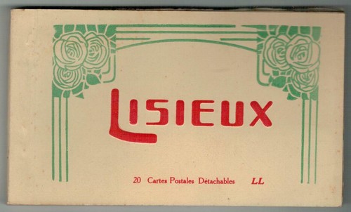 Lisieux carnet 20 - lisieux,