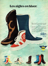 Advertising 0922 1961 Eagle Hutchins Skilon After Ski Boots