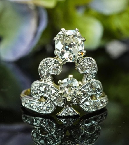 Bague fiançailles vintage - bague, de