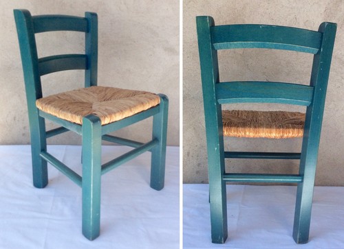 Chaise enfants bois - ,