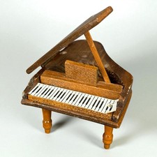 Piano miniature bois vintage