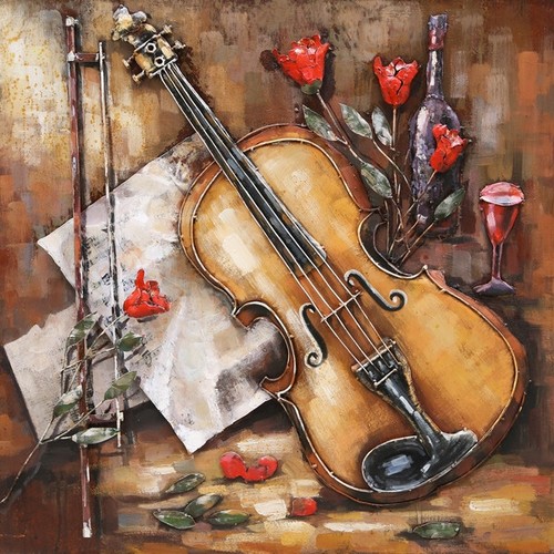 Guitare musique métal - 3d,