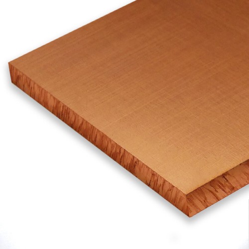 Plaque cuivre cu dhp - en, mm