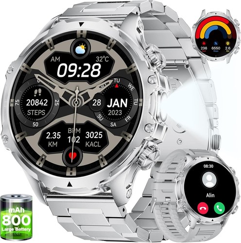 Lige smart watch for men - smart, with