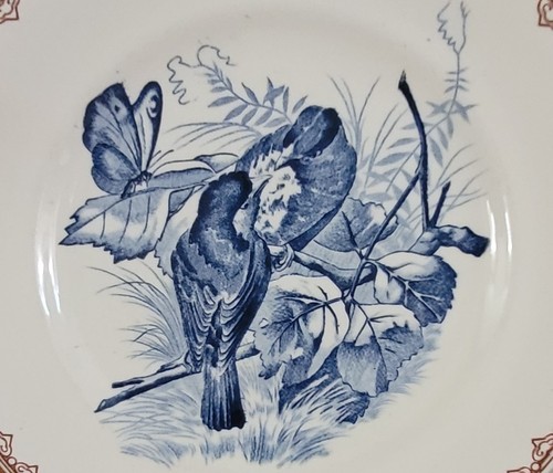 Assiette ancienne xixième - assiette,