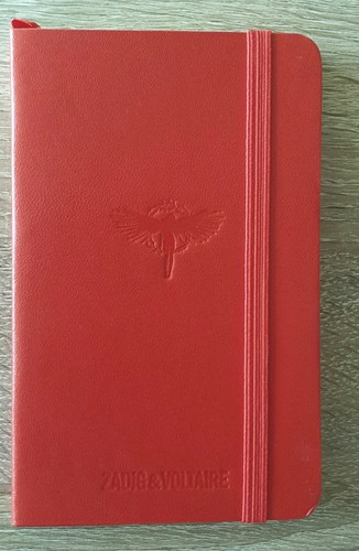 Carnet rouge zadig et - rouge,