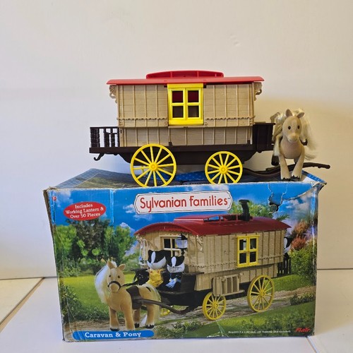 Sylvanian families caravan - sylvanian,