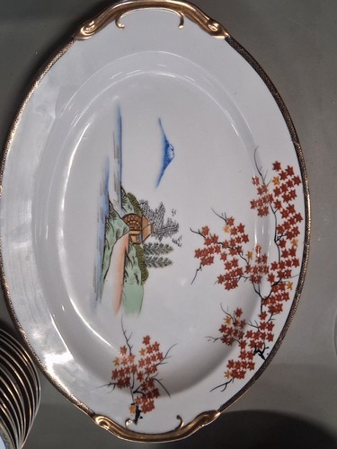 Plat porcelaine japonaise - plat,