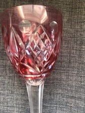 verre de couleur Rouge en