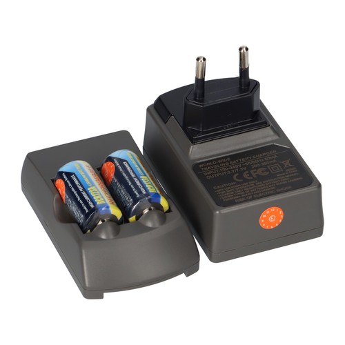 Chargeur pour cr123a - pour, batteries