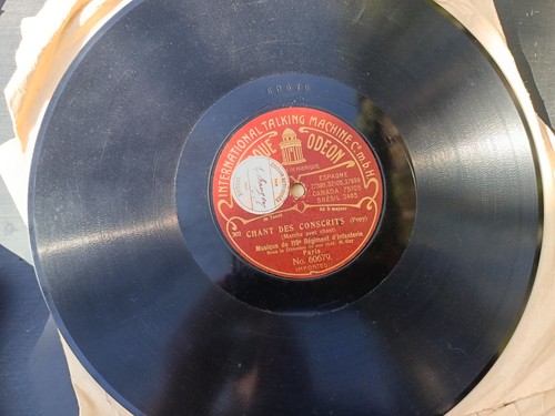 Disque tours odéon - 78,