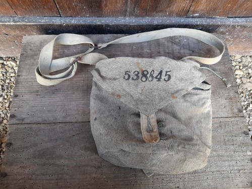 Musette ancienne militaire - musette,
