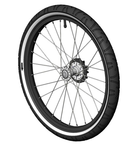 Croozer kid dog - À, roue