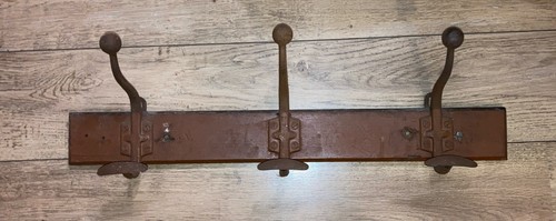 Ancien porte manteau mural - ancien, 3