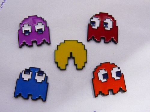 Pin marque pixel jeu video - jeu,